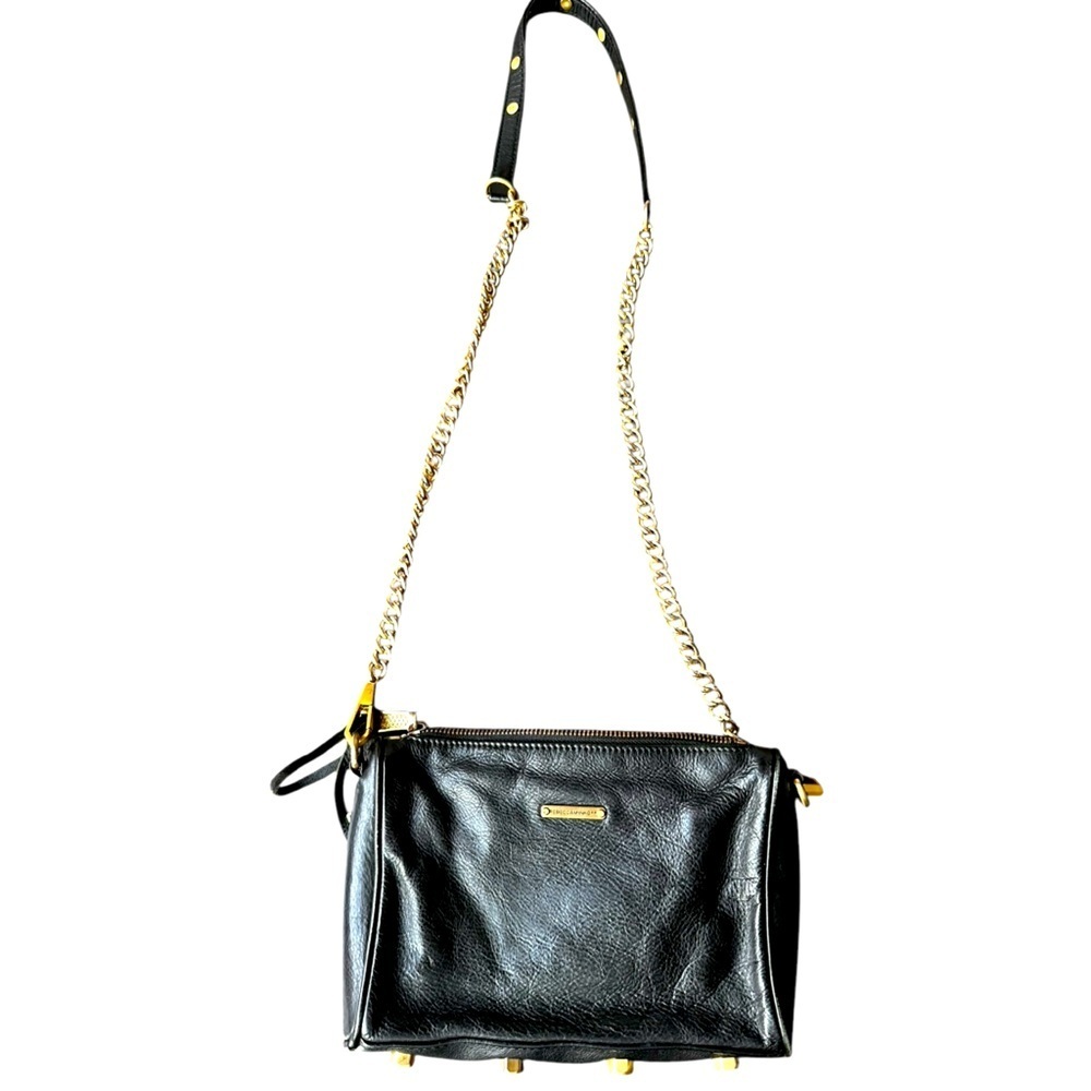Rebecca Minkoff Mini 5 Zip Leather Crossbody Bag